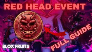 RED KING EVENT FULL GUIDE 👹 | #bloxfruits #roblox 