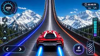CAR RACE MEGA RAMP STUNTS | GT MASTER RAMP RACING | IMPOSSIBLE CAR STUNT CHALLENGE | ANDROID GAME P7