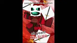 guess the killer in dod!!!!! #dieofdeath  #dieimdeath #roblox #guessinggame