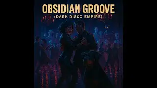 Obsidian Groove (Dark Disco Empire) neon punk, darkwave, futuristic disco
