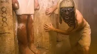 Construção do KATAKUMB Atração fixa de Horror do Parque Temático Hopi Hari