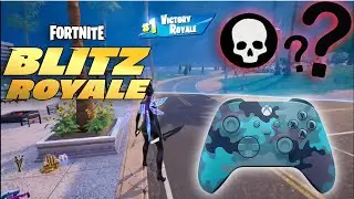Fortnite Blitz | Solo High Kill Blitz Royale Win Aggressive Gameplay Dangerous Controller-Player