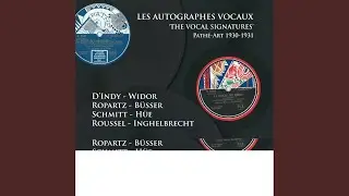 La korrigane: Act I: Entree d'Yvonette
