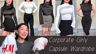 Corporate Girl Capsule Wardrobe | ft. H&M