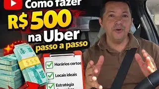 ✅ COMO FAZER 500 REAIS NA UBER (PASSO A PASSO)