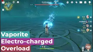 [Genshin Impact] Killing Rhodeia of Loch (Oceanid) Easily.