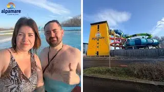 Entire Waterpark to Ourselves at Alpamare Scarborough! Slides, Pools & Family Fun
