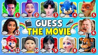 Guess the Movie by the Song! 🎶🌈✨ Zootopia 2, Five Nights At Freddy's, The Lion King, Disney