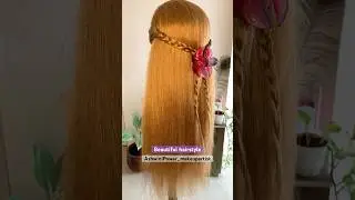 Beautiful Hairstyle for Girls ✨ | Quick & Easy Hair Look #shorts