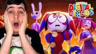 REACT: O INCRÍVEL CIRCO DIGITAL EP 7 - THE AMAZING DIGITAL CIRCUS