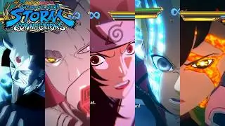 All Ultimate Jutsus-Naruto x Boruto Ultimate Ninja Storm Connections (Season 1 DLC) [English Dub]