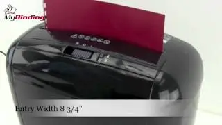 Fellowes PowerShred P-35C Cross Cut Shredder Demo