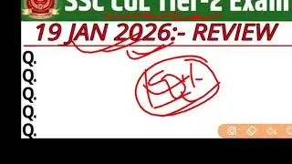 SSC CGL Tier 2 Exam Analysis  2026 | CGL mains Full Question Answer Analysis | Ssc Cgl  Answer key