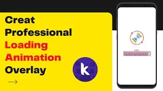 How To Creat Professional Loding Screen Animation In Kodular | Free AIA