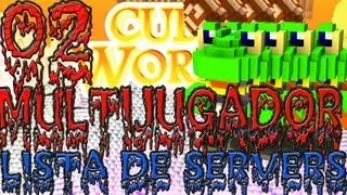 Cube World: MULTIJUGADOR 02- LISTA DE SERVERS :@