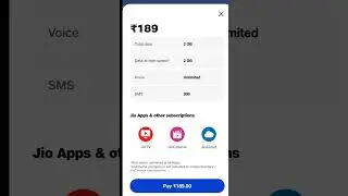 Jio ₹189 recharge plan all details | Jio Best Value for money recharge plan