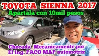Comprate MINIVAN TOYOTA SIENNA tianguis de autos usados, video entretenido.