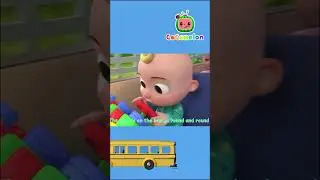 Wheels on the Bus! #Shorts | CoComelon Nursery Rhymes & Kids Songs