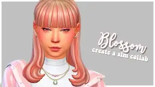 Blossom Themed Sim 🌸 | The Sims 4 Spring Group Collab