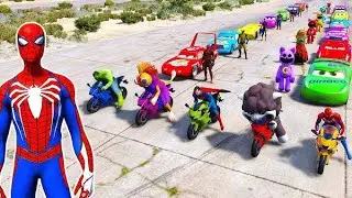 Spider-Man Mega Ramp Car Stunt 😱🔥 | Impossible Stunts Long Gameplay 