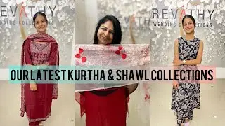 OUR LATEST CHURIDHAR COLLECTIONS | REVATHY WEDDING COLLECTIONS MUVATTUPUZHA|8086575564