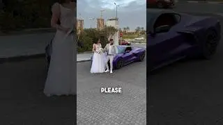 I stole his bride. #c8 #car #corvette #funny #ferrari #foryou #mycar #corvettec8 #prank #lamborghini