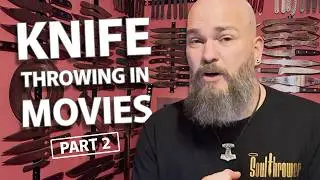 World Champion Knife Thrower Reacts to Knife Throwing in Movies!