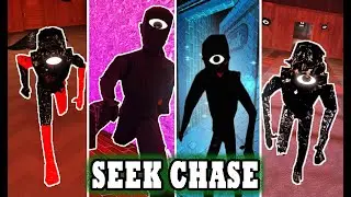 DOORS SEEK CHASE VS 4 DIFFERENT SEEK CHASES (DOORS Comparison)