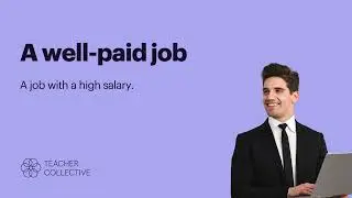 Cambridge B2 and C1 English Vocabulary for Work and jobs. Practise part 1 speaking exam techniques