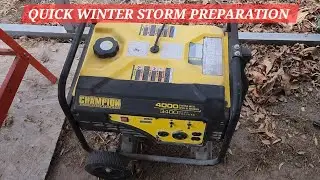 TIPS: HOW TO PREPARE FOR SNOW/WINTER STORM (S3)