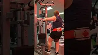 40lbs + 210lbs Weighted Dips (Lite) | #triceps #shorts #fitness 💪