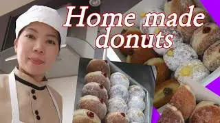 Home-made Donuts #bakingislove #tryandtry
