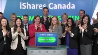 iShares Canada opens Toronto Stock Exchange, October 7, 2015