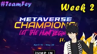Completing All Week 2 Badges Before Week 3 comes Out #TeamFey (Roblox Metaverse)