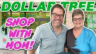 Shop with MY MOM! Dollar Tree Haul! (NEW FINDS!)
