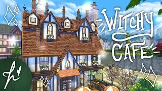 THE WITCH'S BREW CAFE ☕ // The Sims 4: Speed Build