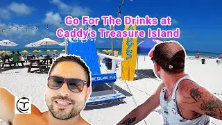 Go For The Drinks at Caddy's Treasure Island