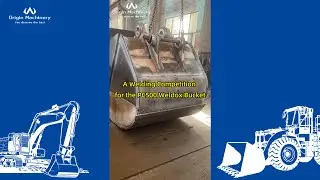 Welding Competition - How a PC500 excavator bucket made in Weldox?