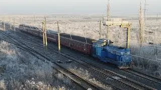 Trenuri in zapada in Timisoara / Winter Trains in Timișoara [November 2013]