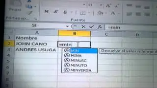 Funci&oacute;n minusc