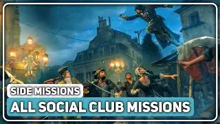 Assassin's Creed Unity || Side Missions: Social Club Missions || 100% Synchronization