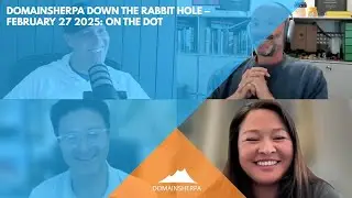 On the Dot: Domain Registrars, Strategy & Crypto Insights | DomainSherpa Podcast | February 27, 2025