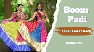 Rangila Mara Nach - Boom Padi Dance video #shorts Garba Dance | Madhuri Dixit | Shraddha A. Choreo