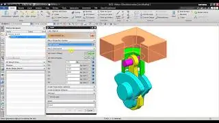 Учебное пособие по NX Motion: базовая пошаговая симуляция движения