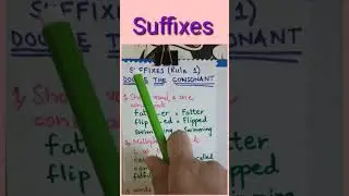 Suffixes & Spellings Rule