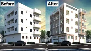 Revit Modeling Tutorial | How To Design The Exterior Of Your Revit Project/Building [Part 1]