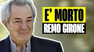 &Egrave; MORTO REMO GIRONE: IL FAMOSO ATTORE ITALIANO SI &Egrave; SPENTO A 76 ANNI