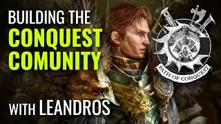 Heroes Of Conquest: Leandros Builds The Para Bellum Community #PathOfConquest