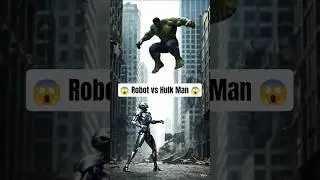 Robot vs Hulk &ndash; Who Wins? 🤖💪 #shorts#youtubeshorts