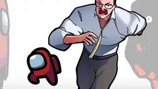 Senator Armstrong running in backrooms | Mini Crewmate | Among Us